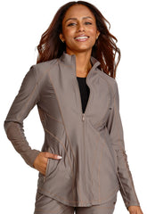 Cherokee Zip Front Scrub Jacket