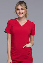 CHEROKEE - V-Neck Top - Ebony Store