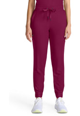 Healing Hands Women's Mid Rise Jogger Scrub Pants