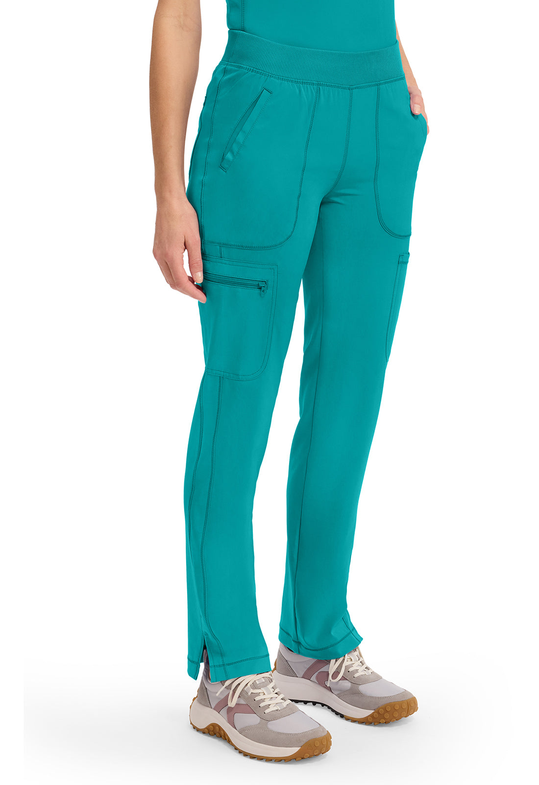 CHEROKEE - Mid Rise Tapered Leg Pull-on Pant - Ebony Store