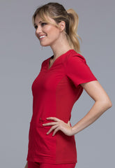 CHEROKEE - V-Neck Top - Ebony Store