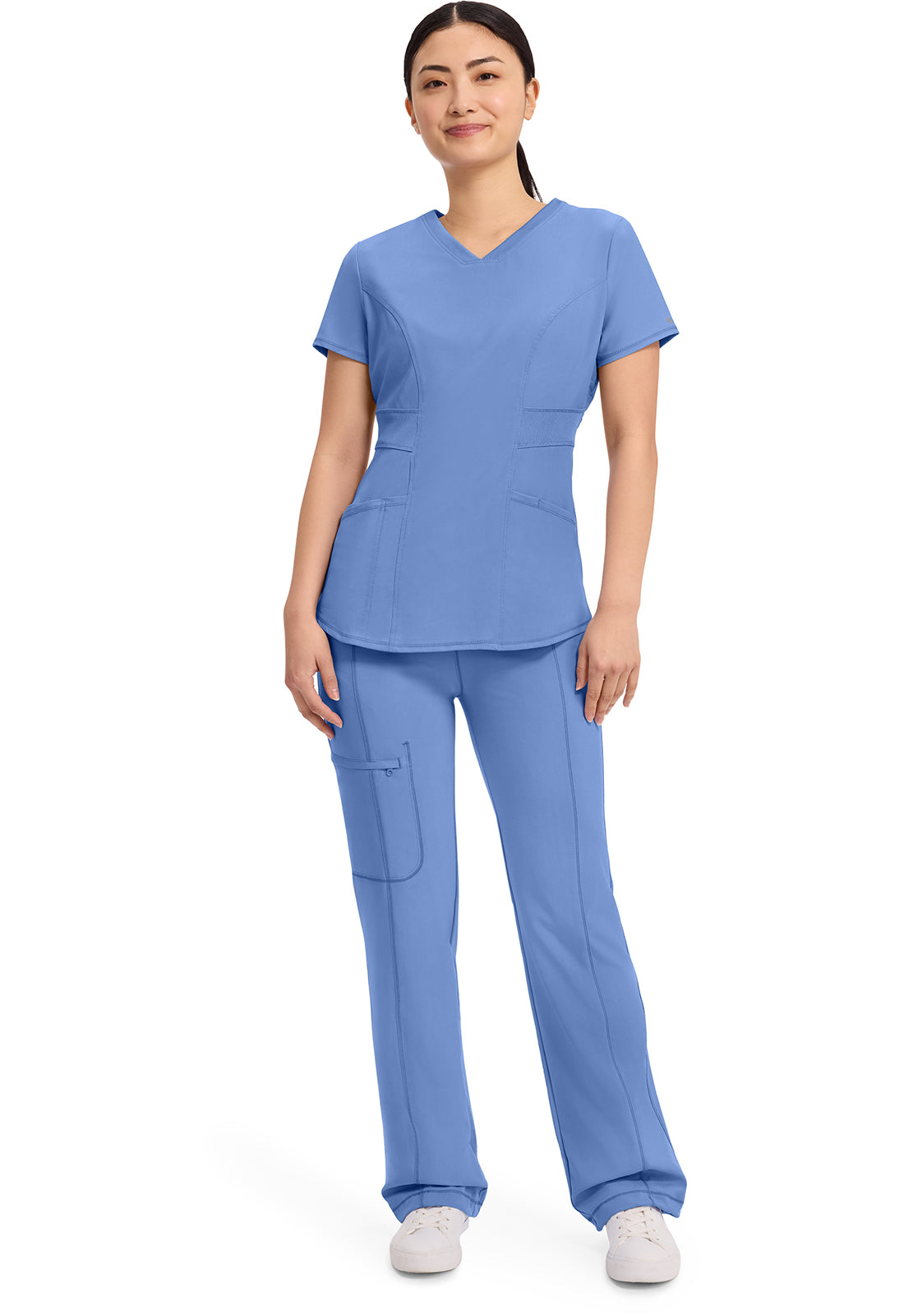 CHEROKEE - V-Neck Top - Ebony Store