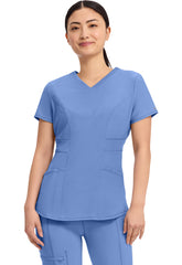 CHEROKEE - V-Neck Top - Ebony Store