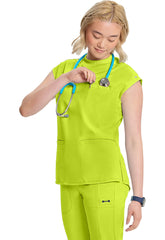 CHEROKEE - Mock Neck Top - Ebony Store