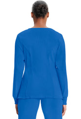 CHEROKEE - Long Sleeve Round Neck Top - Ebony Store