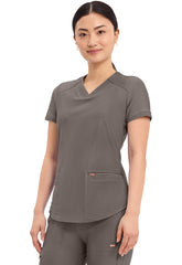 CHEROKEE - V-Neck Top - Ebony Store