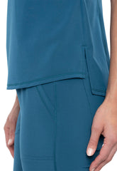 CHEROKEE - Tuckable V-Neck Top - Ebony Store