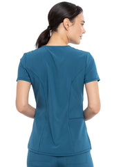 CHEROKEE - Tuckable V-Neck Top - Ebony Store