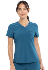 CHEROKEE - Tuckable V-Neck Top - Ebony Store