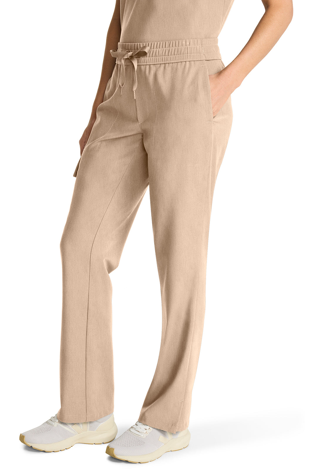 HEALING HANDS - Mid Rise Drawstring Straight Leg - Ebony Store