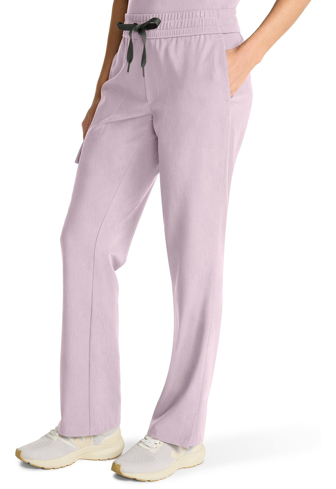 HEALING HANDS - Mid Rise Drawstring Straight Leg - Ebony Store