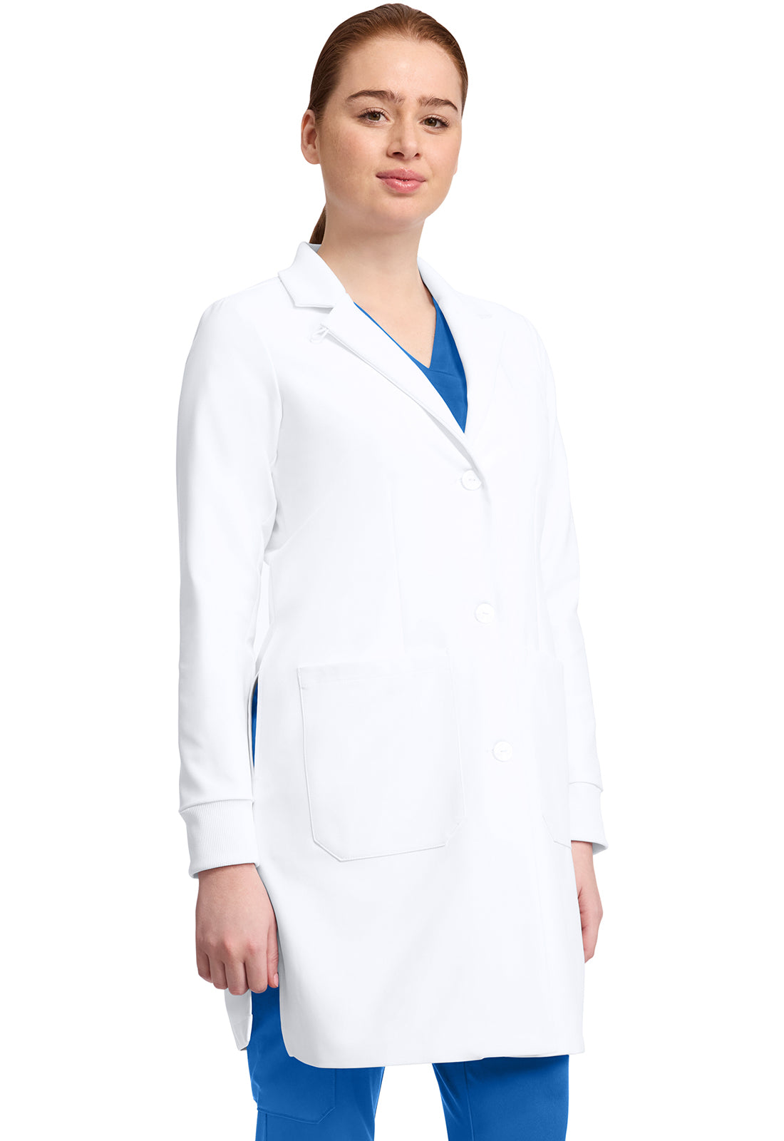 HEALING HANDS - Womens 6-Pocket Dental Lab Coat - Ebony Store