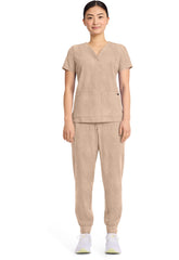 HEALING HANDS Women's 3-Pocket Y-Neck Top