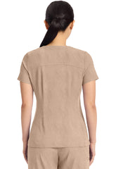 HEALING HANDS Women's 3-Pocket Y-Neck Top