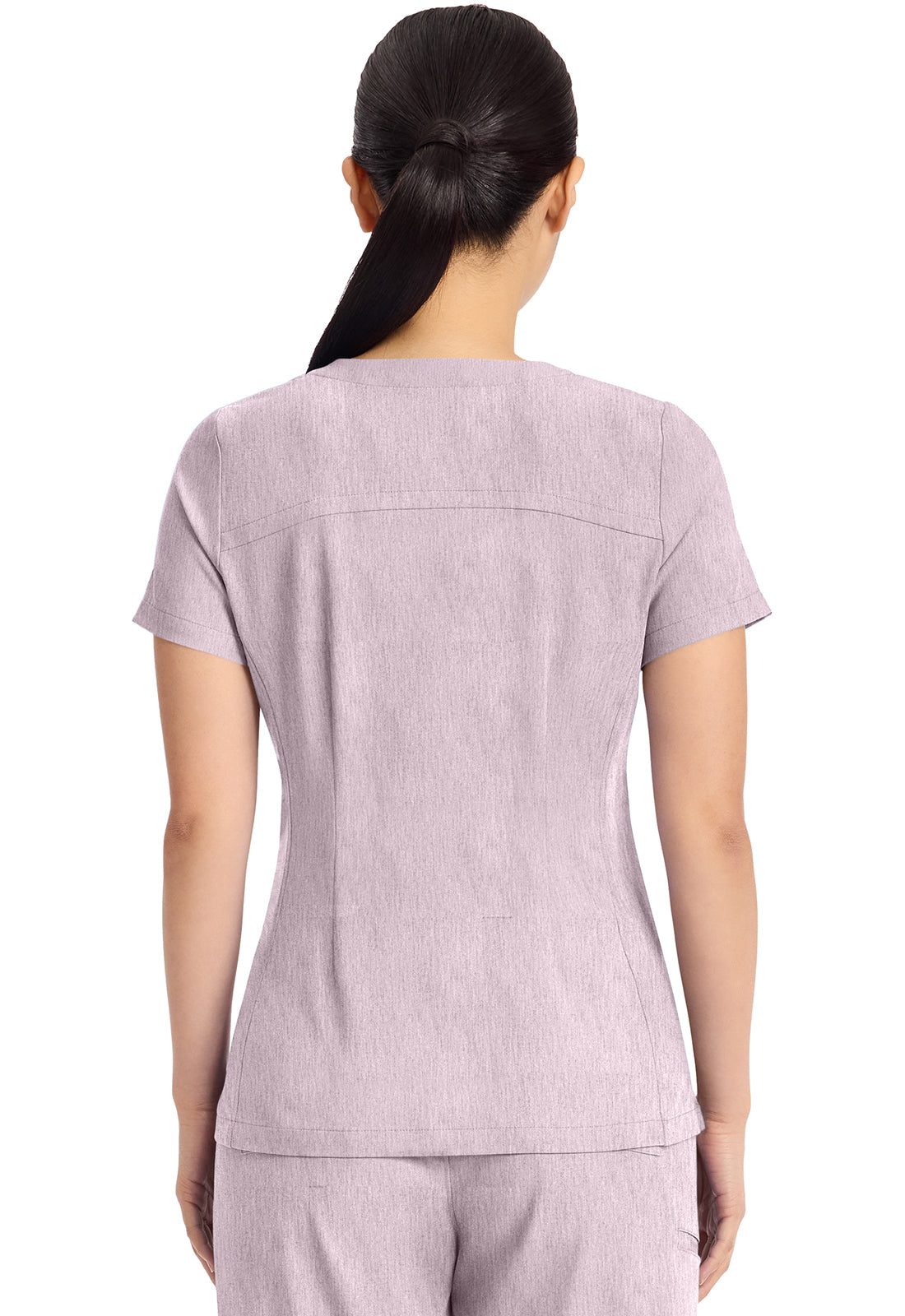 HEALING HANDS - Women's 3-Pocket Y-Neck Top - Ebony Store