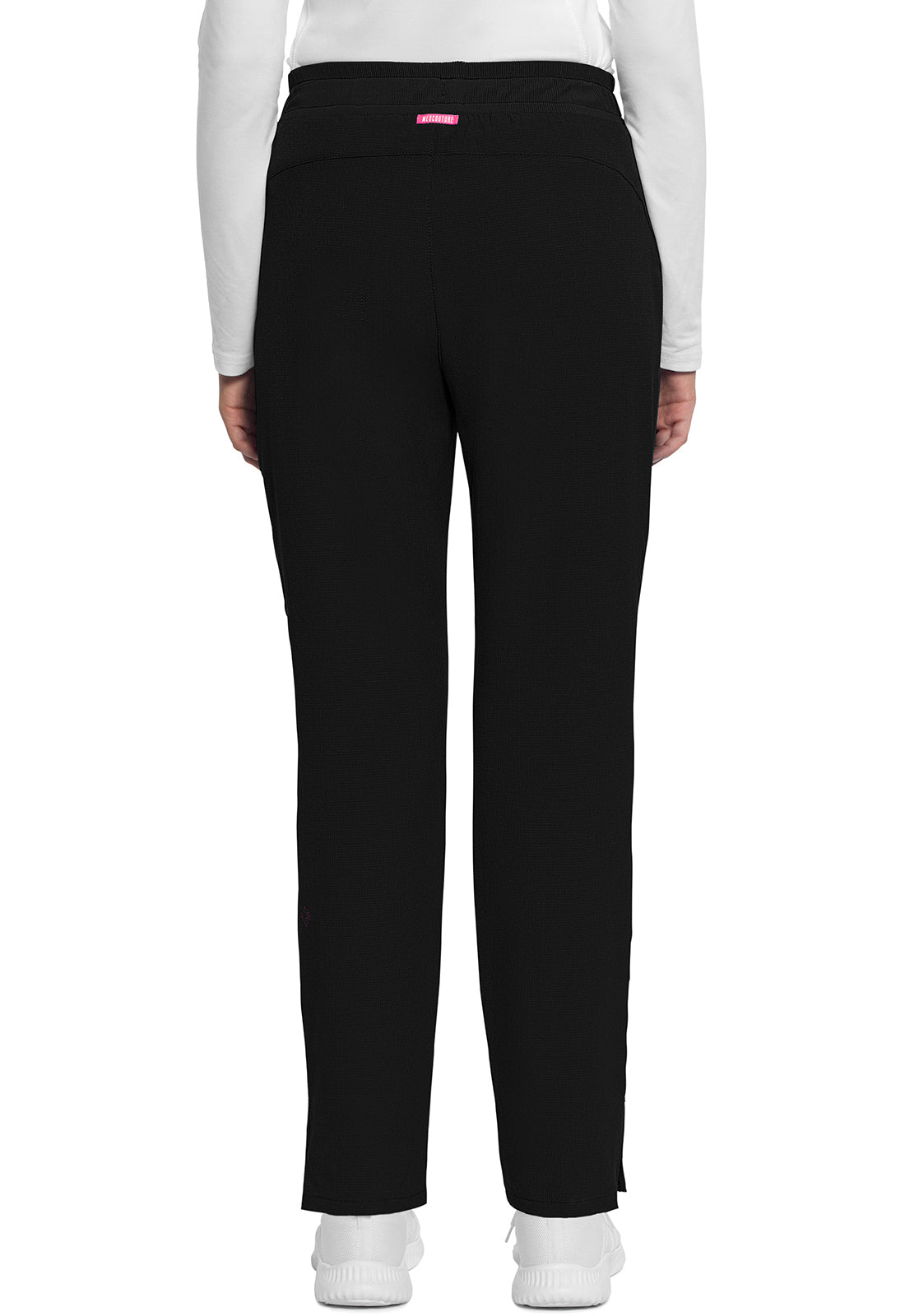 MEDCOUTURE - Mid Rise Drawstring Tapered Leg Pant - Ebony Store