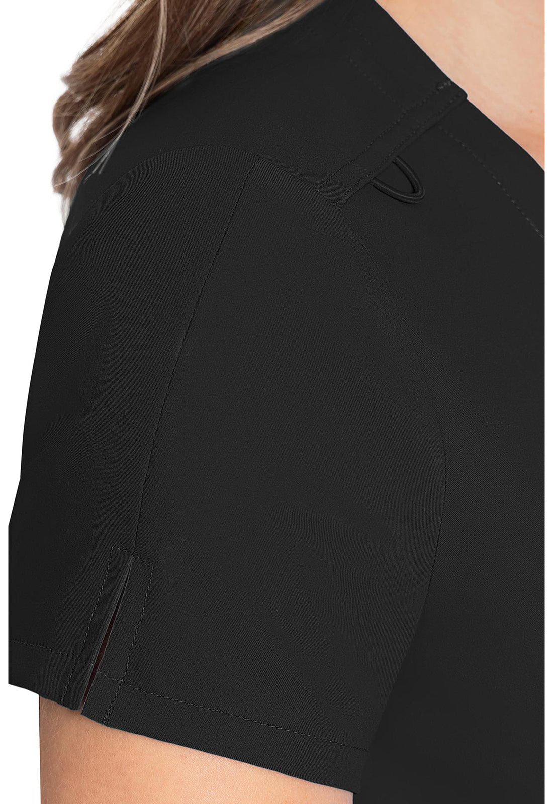 MEDCOUTURE - One Pocket Tuck-In Top - Ebony Store