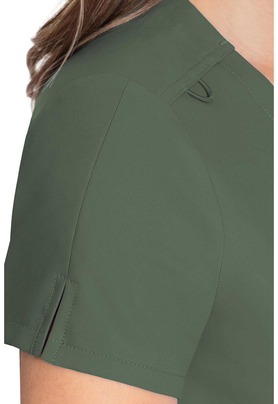 MEDCOUTURE - One Pocket Tuck-In Top - Ebony Store