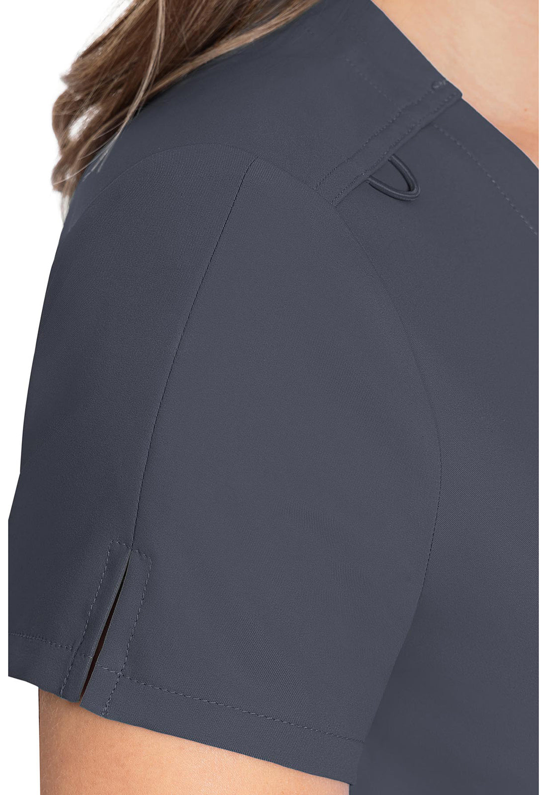 MEDCOUTURE - One Pocket Tuck-In Top - Ebony Store