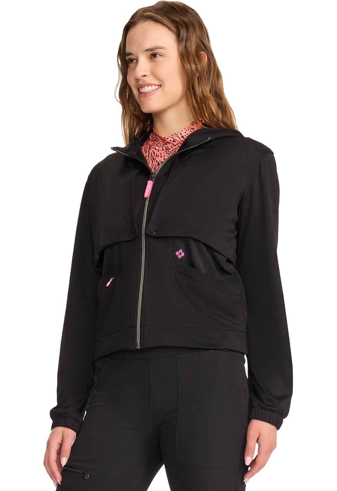 MEDCOUTURE - Convertible Windbreaker Jacket - Ebony Store