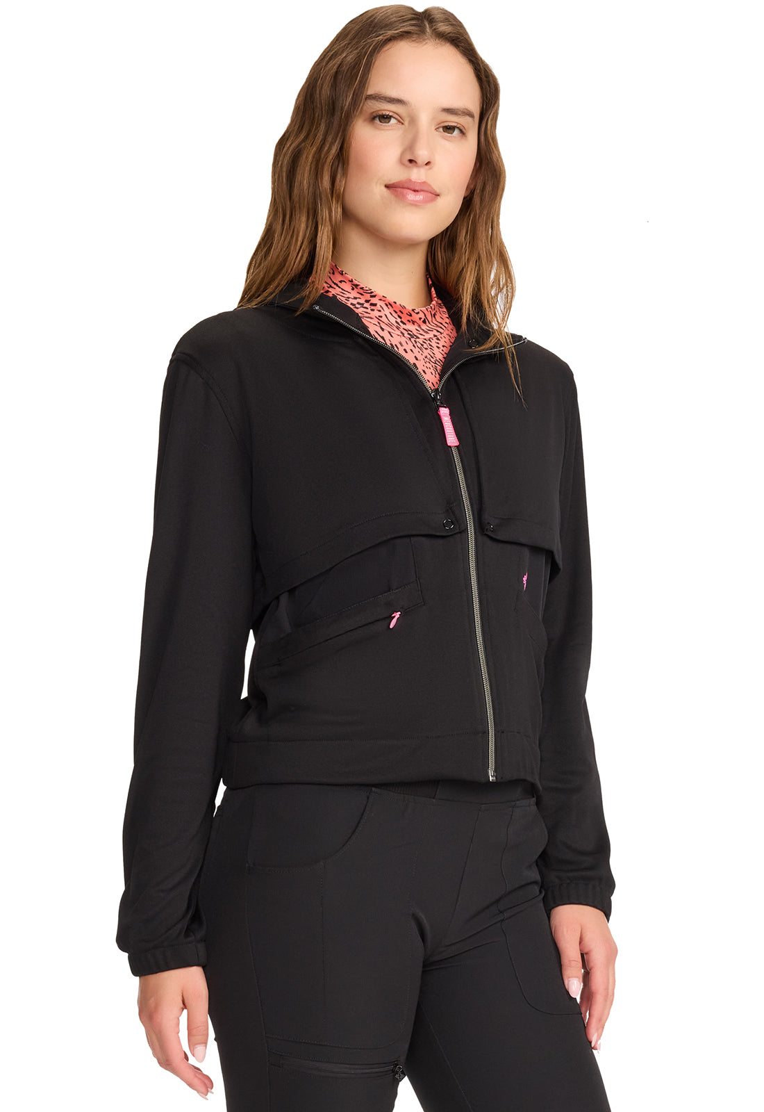 MEDCOUTURE - Convertible Windbreaker Jacket - Ebony Store