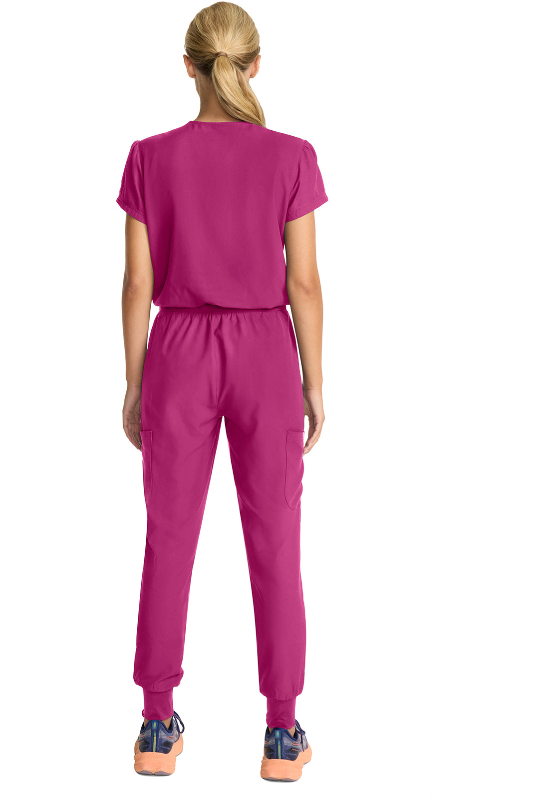 MEDCOUTURE - Women's Zip Front Jumpsuit - Ebony Store