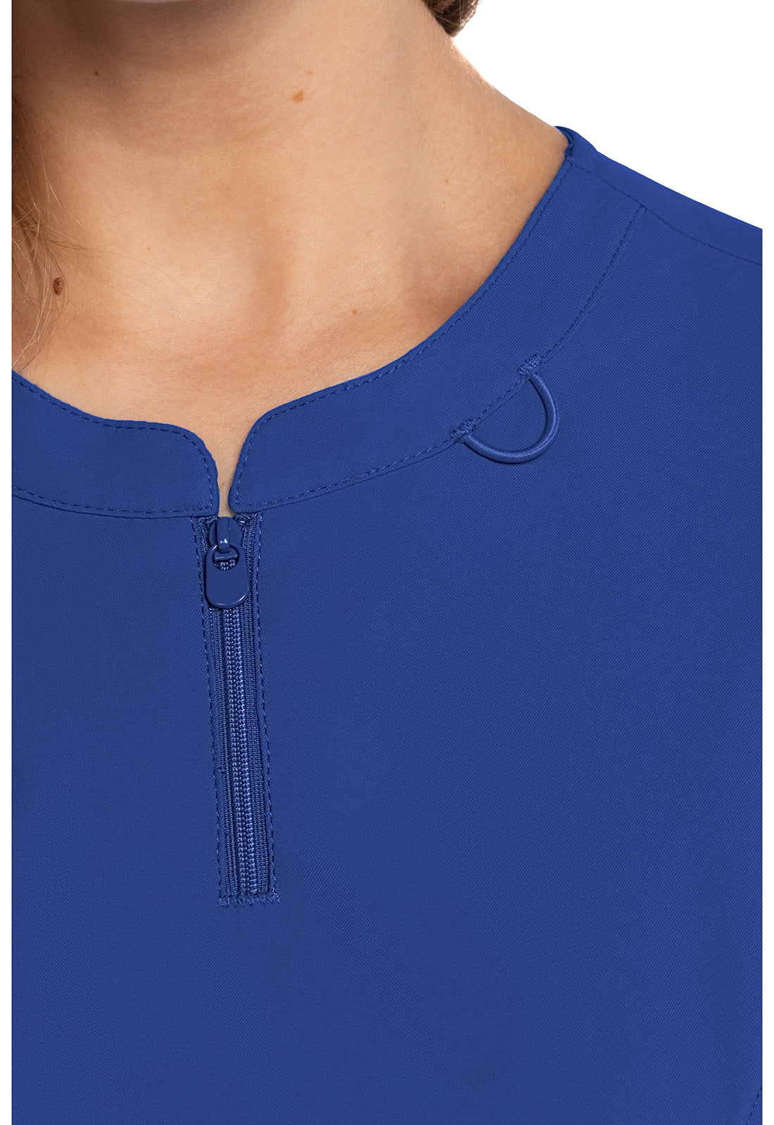 MEDCOUTURE - Zip Front Henley Top - Ebony Store