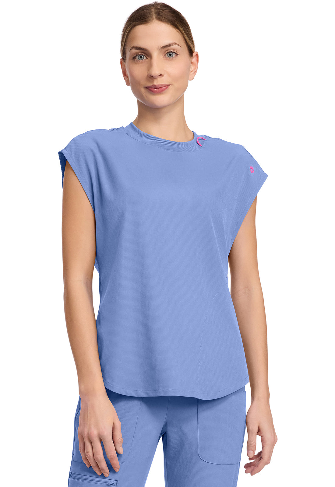 MEDCOUTURE - Round Neck Tuckable Top - Ebony Store
