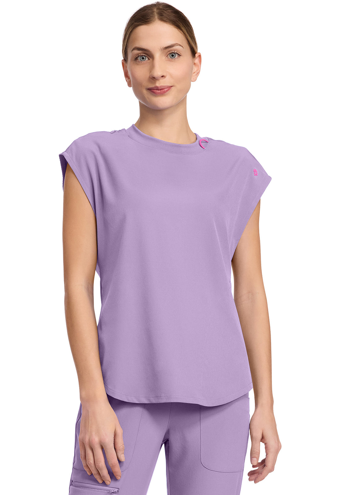 MEDCOUTURE - Round Neck Tuckable Top - Ebony Store