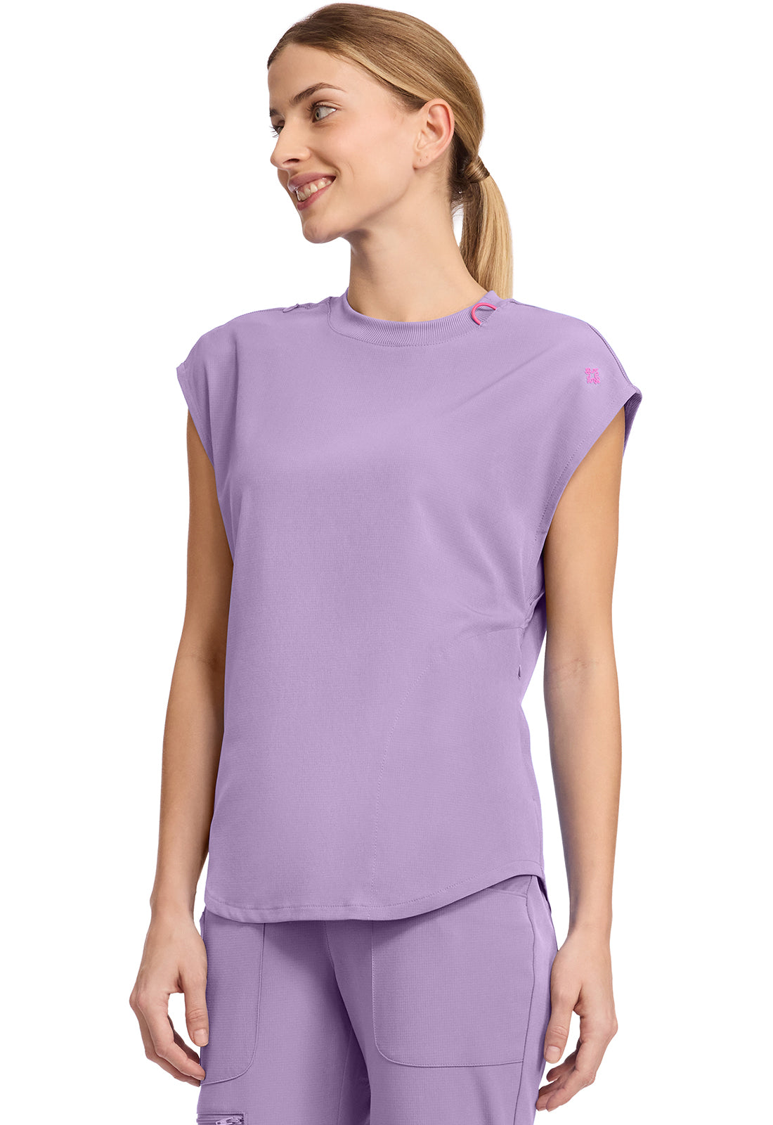 MEDCOUTURE - Round Neck Tuckable Top - Ebony Store