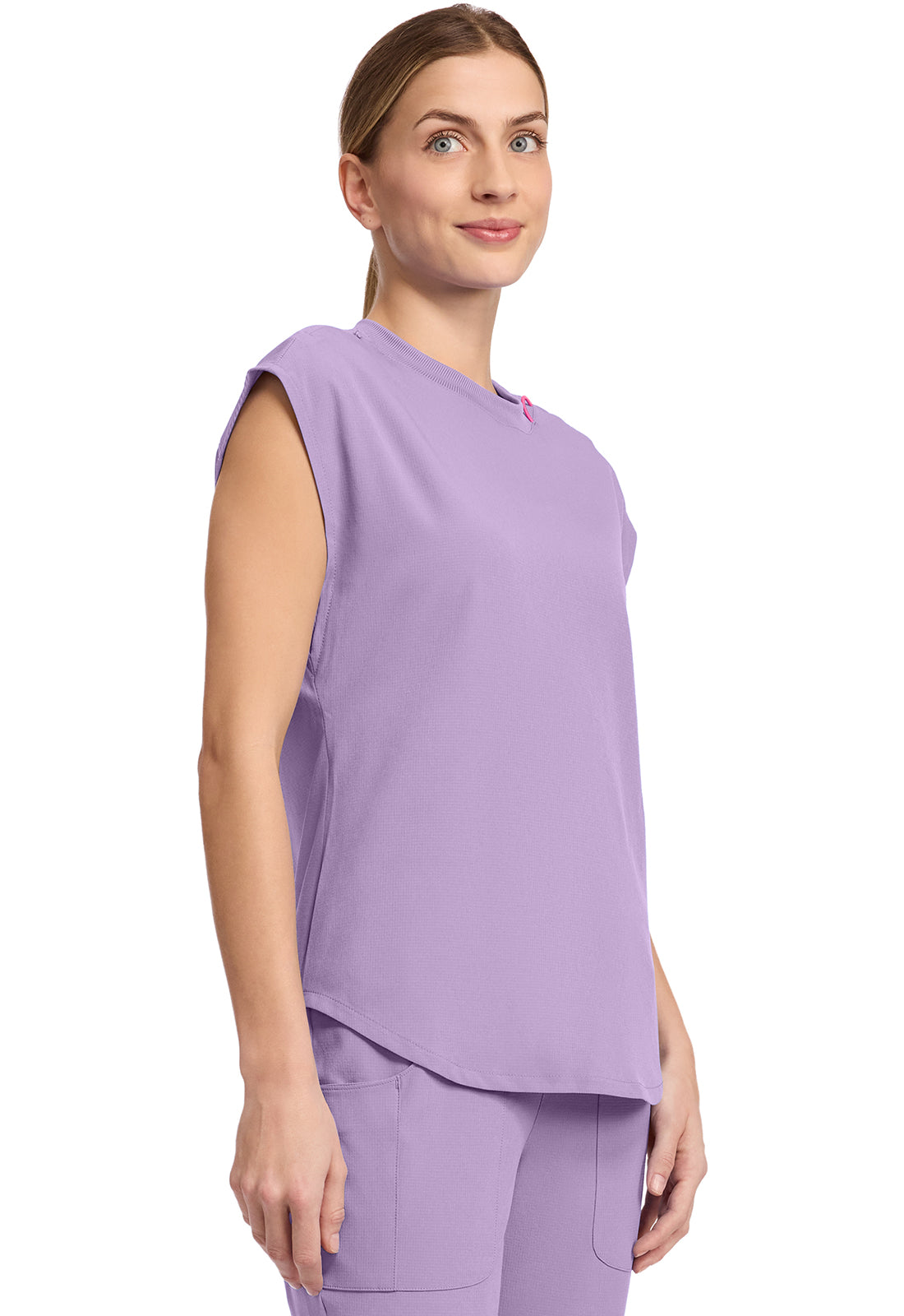 MEDCOUTURE - Round Neck Tuckable Top - Ebony Store