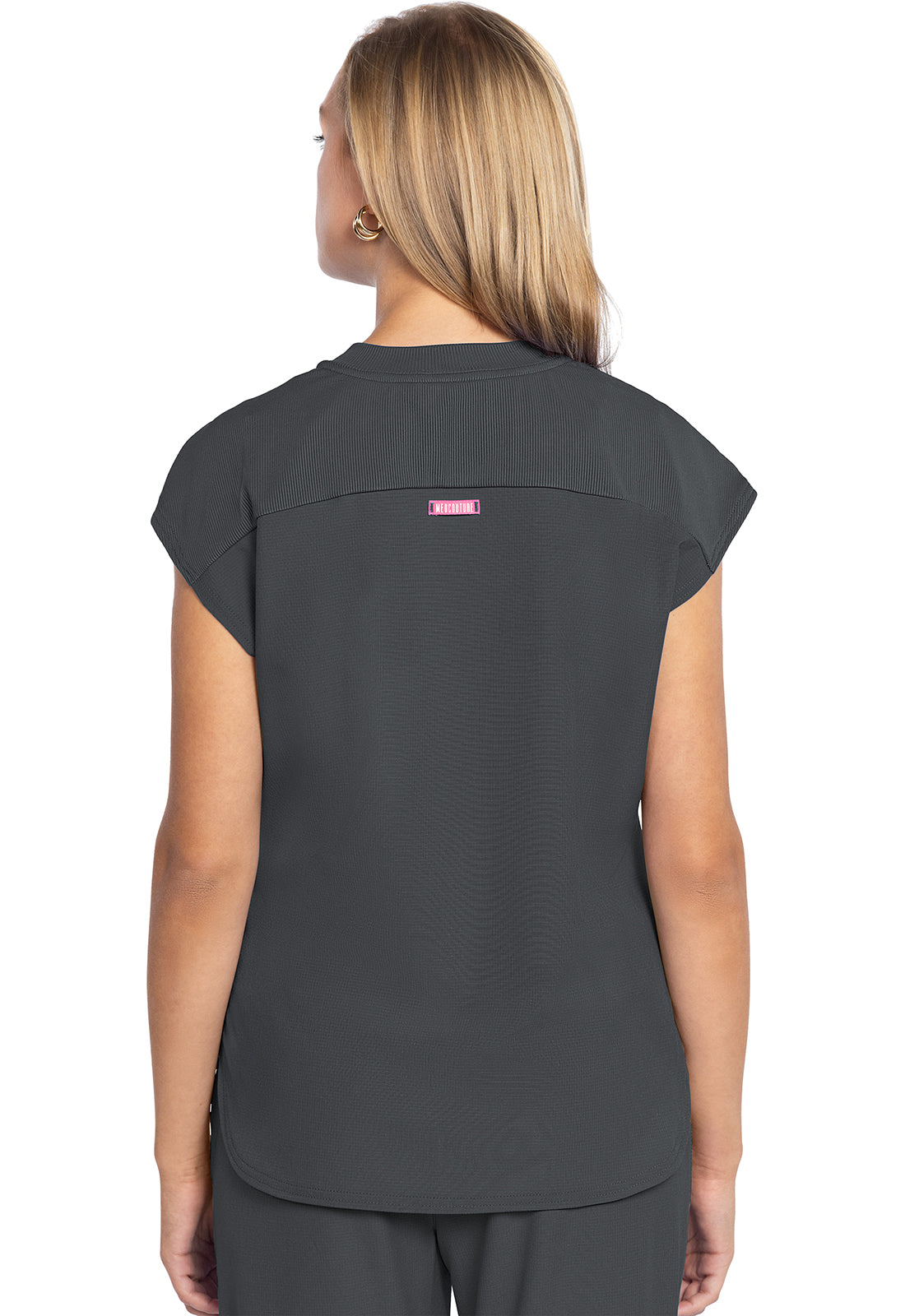 MEDCOUTURE - Round Neck Tuckable Top - Ebony Store