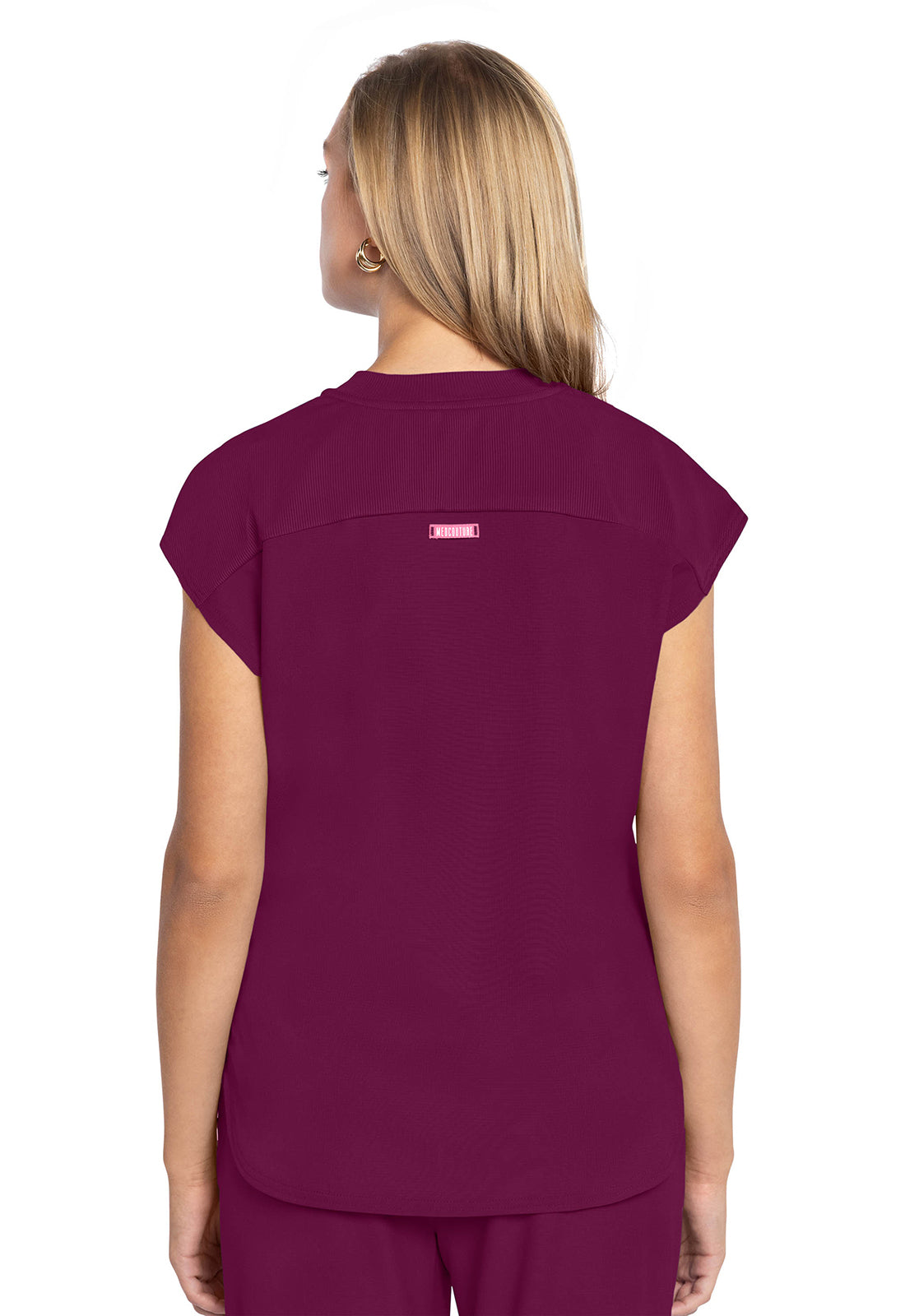 MEDCOUTURE - Round Neck Tuckable Top - Ebony Store