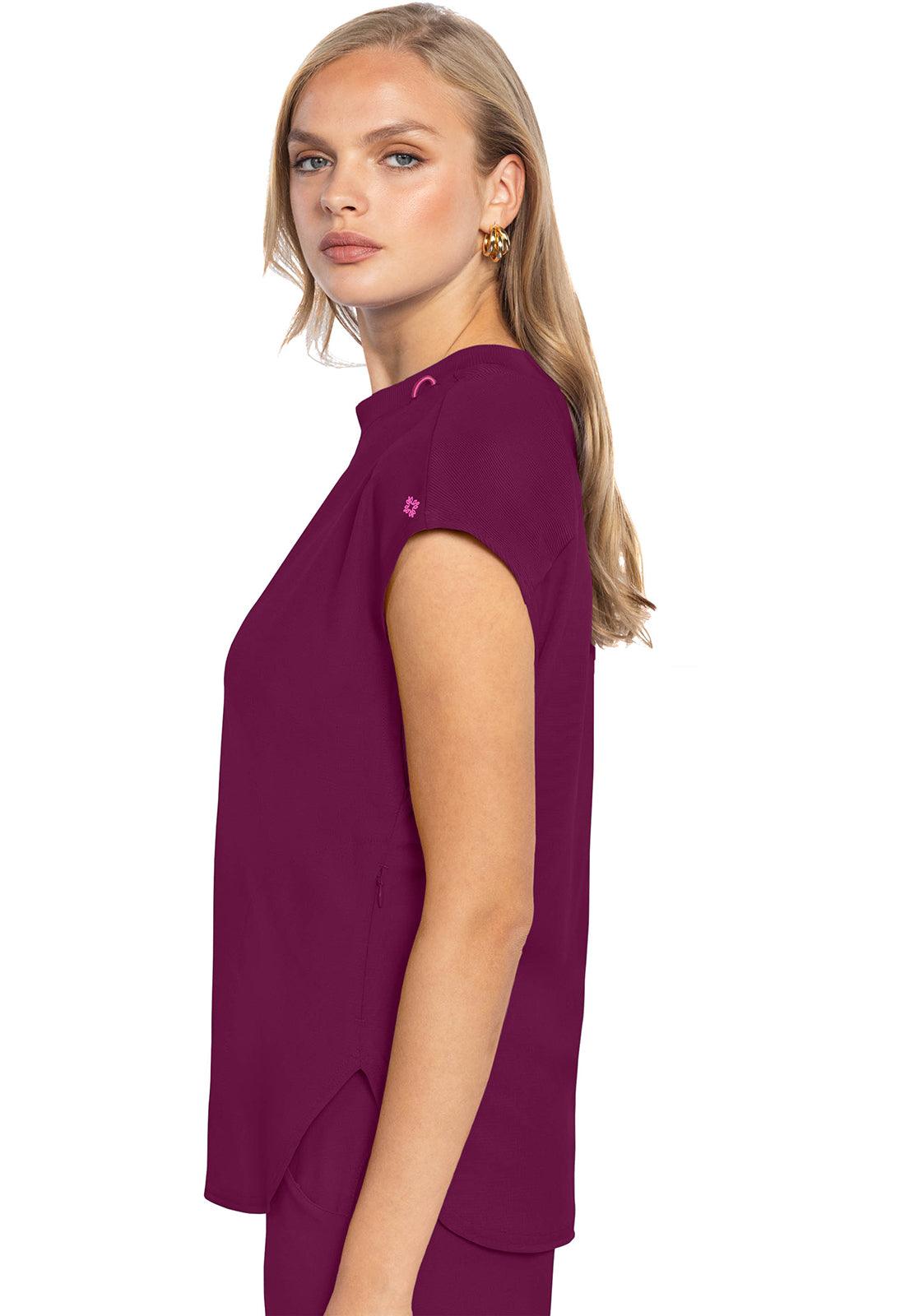 MEDCOUTURE - Round Neck Tuckable Top - Ebony Store