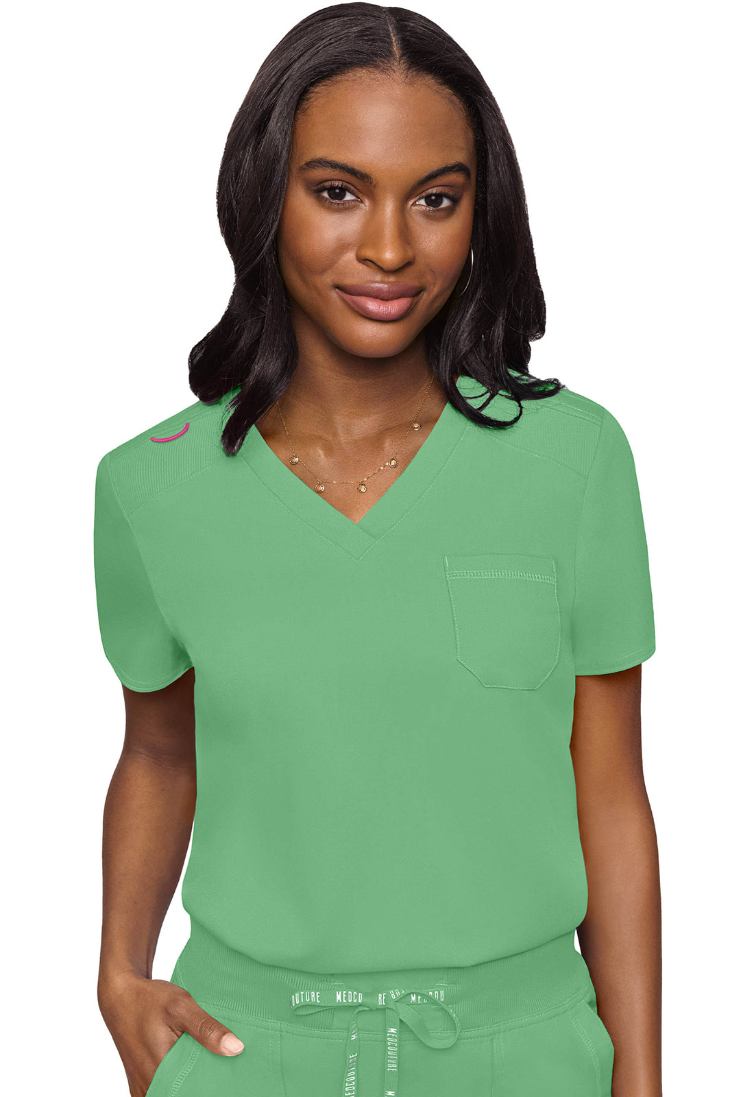 MEDCOUTURE - V-Neck Tuck In - Ebony Store