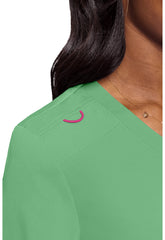 MedCouture V-Neck Tuck-In Scrub Top