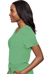 MedCouture V-Neck Tuck-In Scrub Top