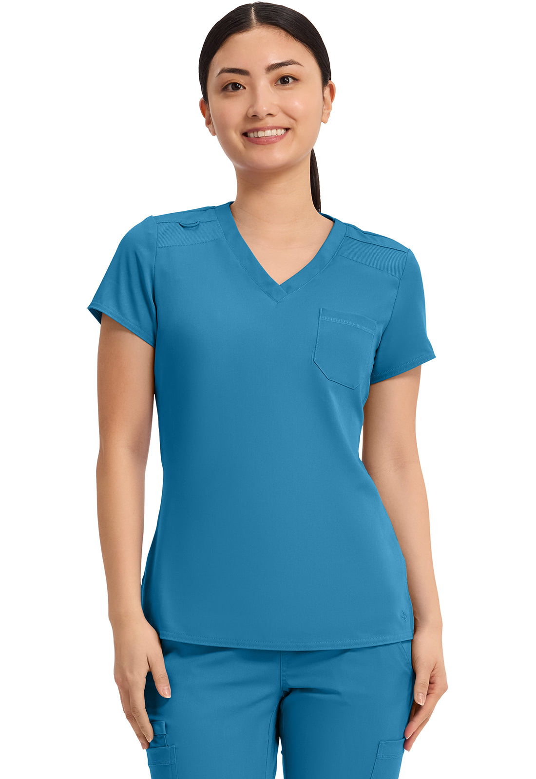 MEDCOUTURE - V-Neck Tuck In - Ebony Store