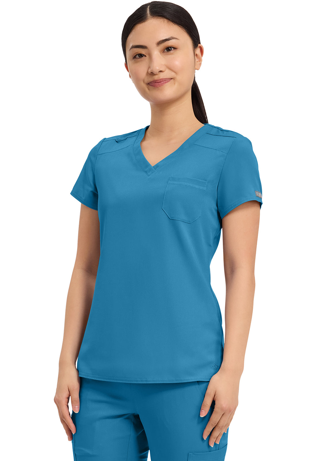 MEDCOUTURE - V-Neck Tuck In - Ebony Store