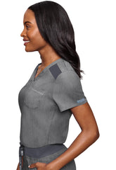 MedCouture V-Neck Tuck-In Scrub Top