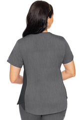 MEDCOUTURE V-Neck Shirttail Top