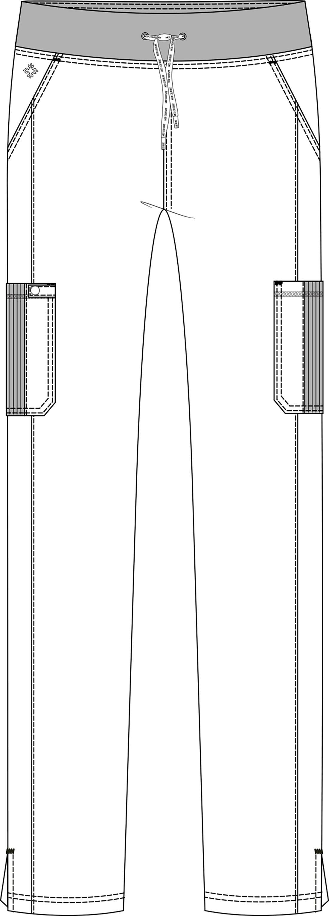 MEDCOUTURE - Jersey Waist Yoga Pant - Ebony Store